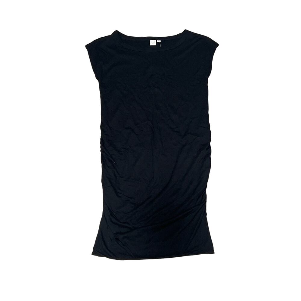 Gap, New, Maternity Dress,‎ Sleeveless, Black, Cotton Blend Size M, KB7